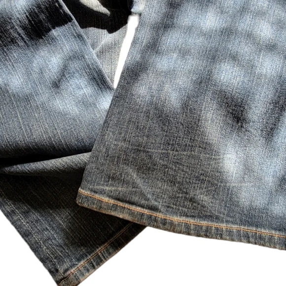 HUDSON | Vintage 2002 Made in USA Mid Waist Flared Jeans w/Zip Pockets Sz.29 - Picture 15 of 16